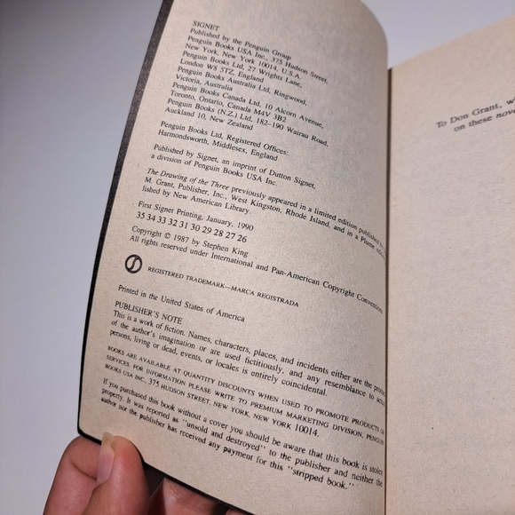 The Drawing of the Three by Stephen King Book - Picture 6 of 7